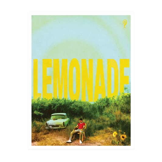 Litho print with Lemonade photo image