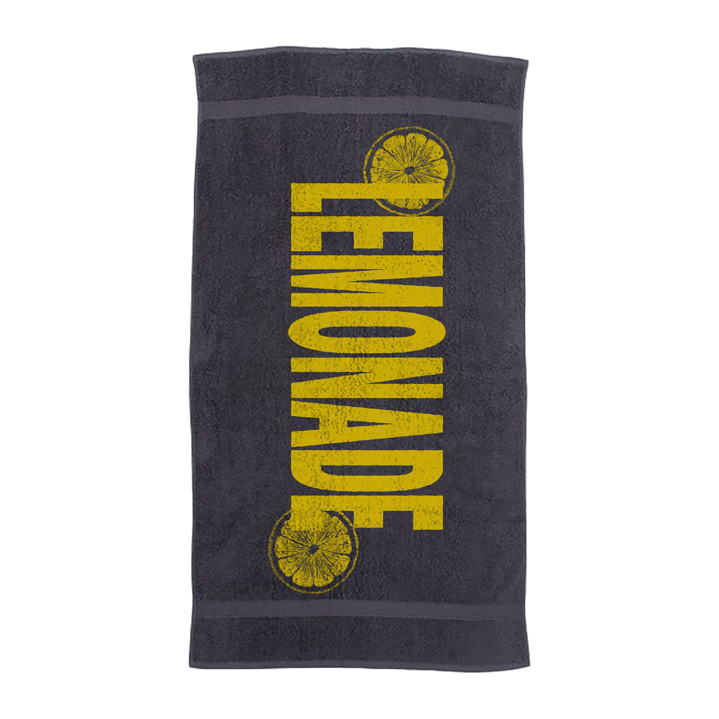 Lemonade | Steel Grey Beach Towel