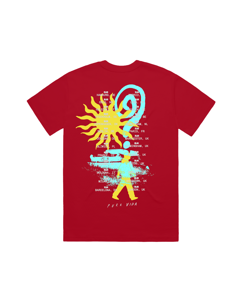 How Did We Get Here? UK/EU Tour | Red T-Shirt