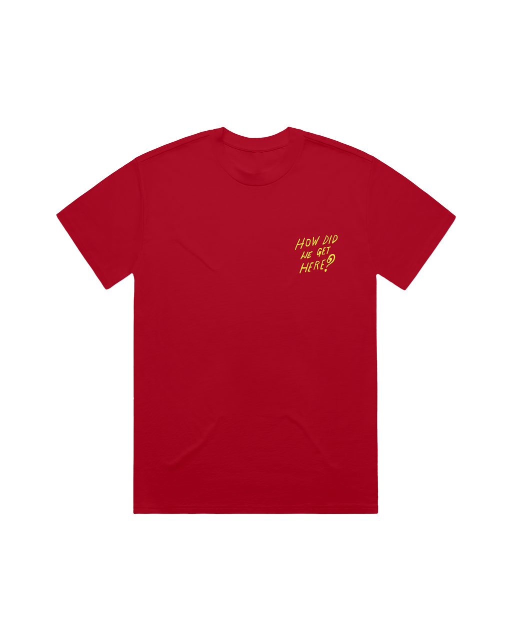 How Did We Get Here? UK/EU Tour | Red T-Shirt