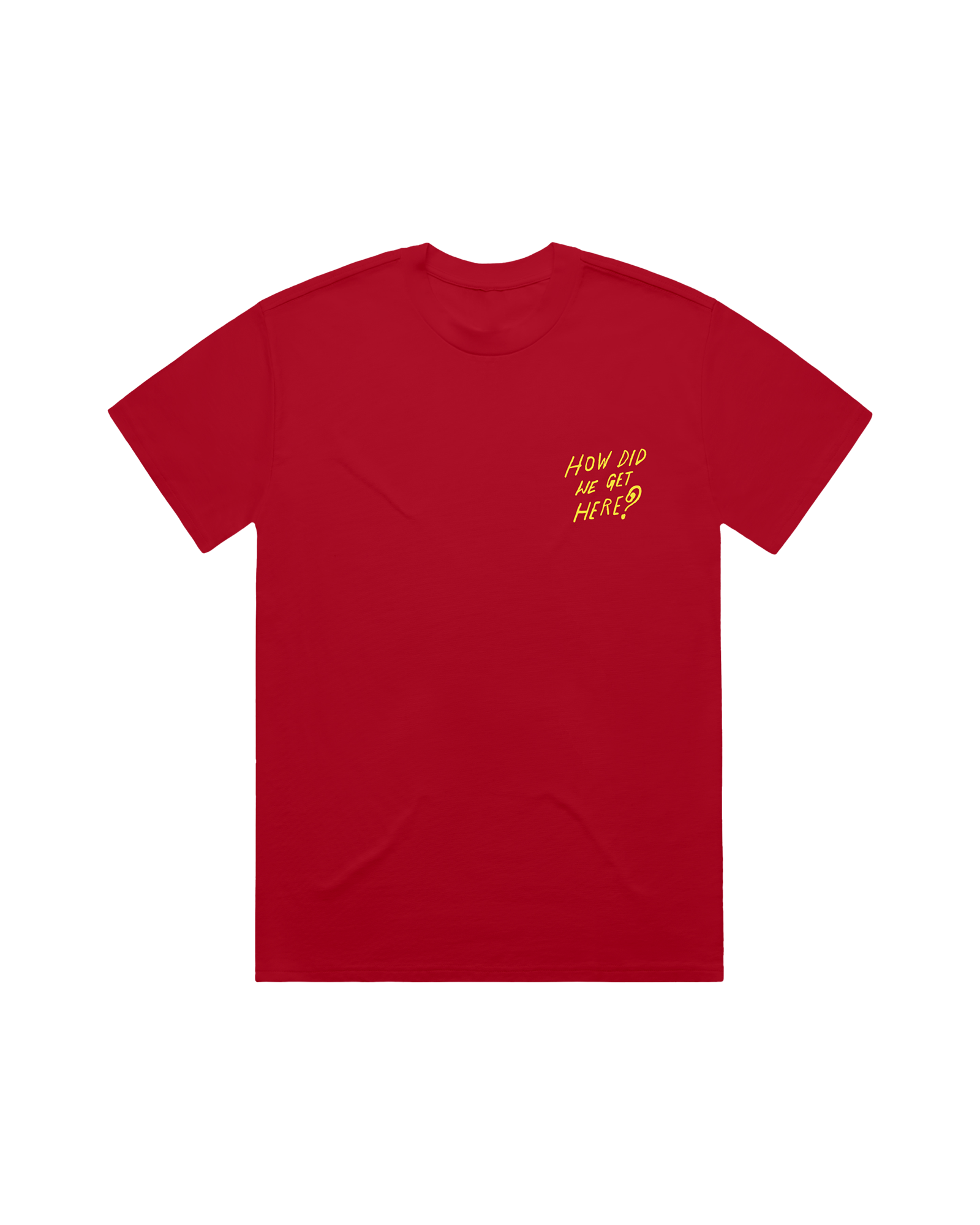 How Did We Get Here? UK/EU Tour | Red T-Shirt