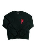 How Did I Get Here? | Black Crewneck